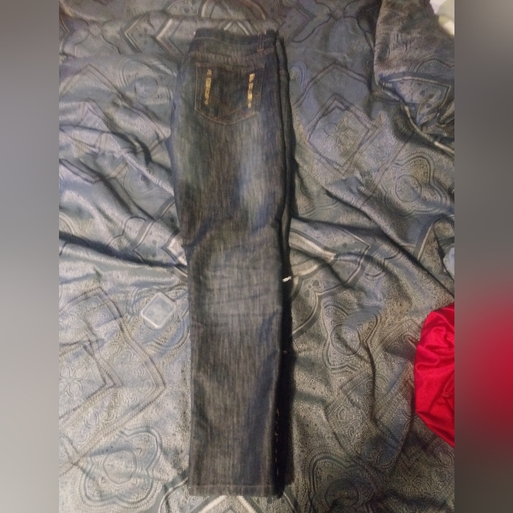 Upcycled Custom Jeans - image 1